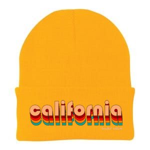 Retro California Limited Edition Logo Knit Cap Winter Beanie