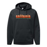 Retro California Limited Edition Logo Performance Fleece Hoodie