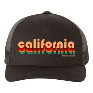 Retro California Limited Edition Logo Yupoong Adult 5-Panel Trucker Hat