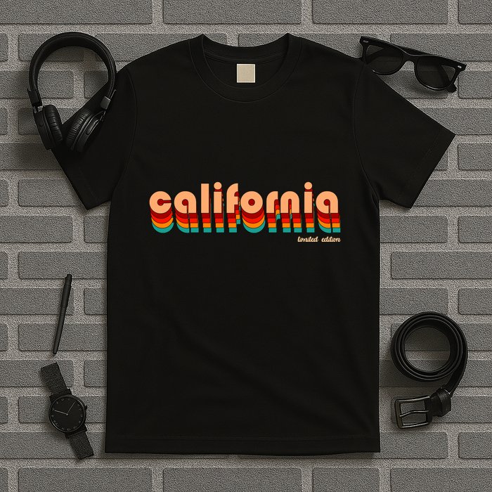 Retro California Limited Edition Logo T-Shirt