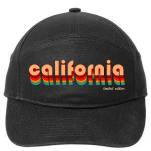 Retro California Limited Edition Logo 7-Panel Snapback Hat