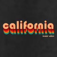 Retro California Limited Edition Logo Adult Drive Performance Visor