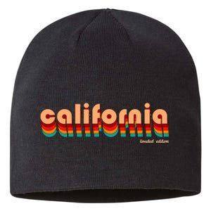 Retro California Limited Edition Logo Sustainable Beanie