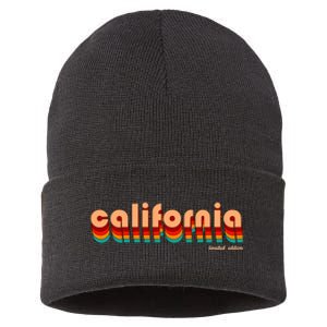 Retro California Limited Edition Logo Sustainable Knit Beanie