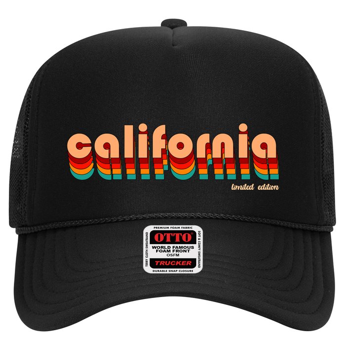 Retro California Limited Edition Logo Trucker Hat