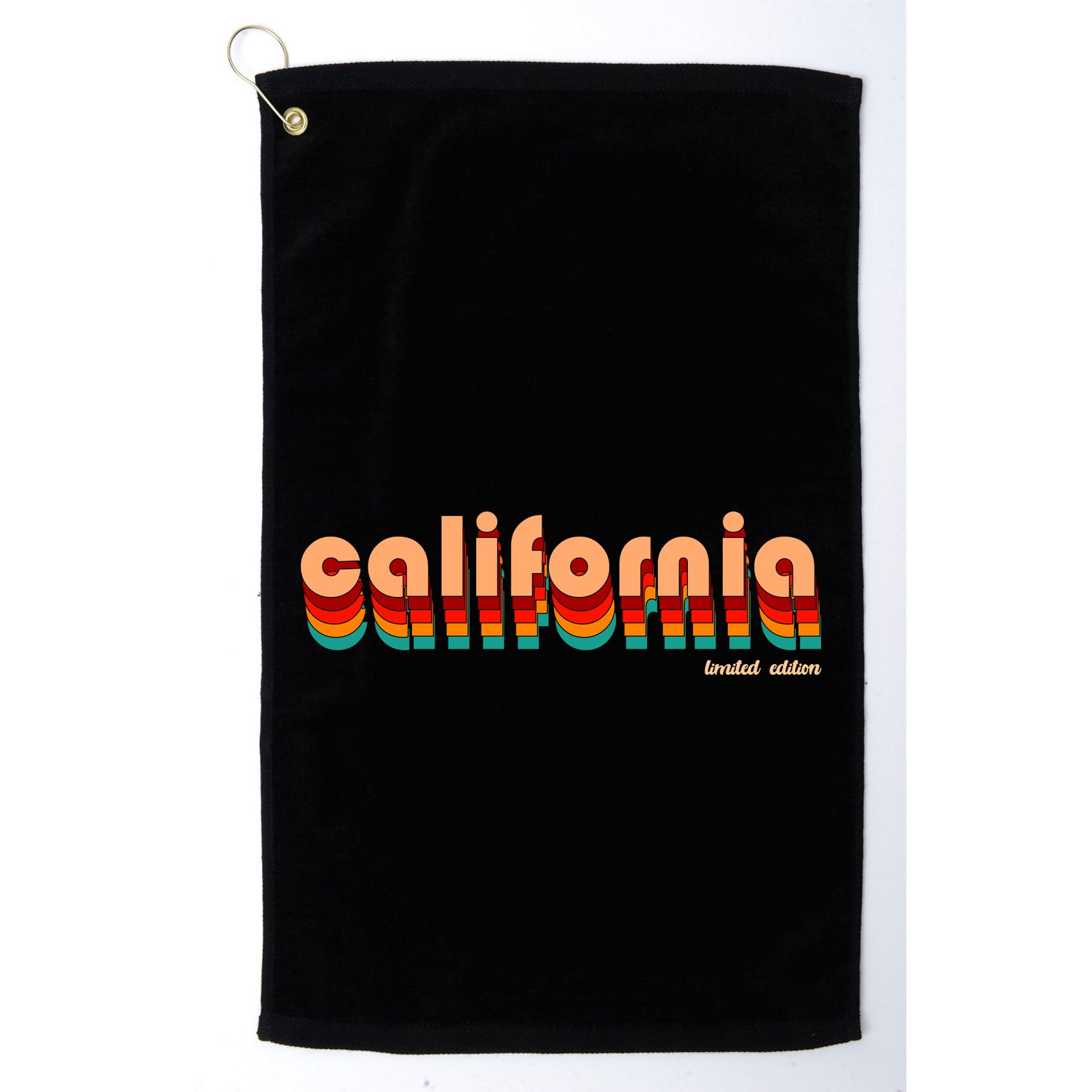 Retro California Limited Edition Logo Golf Towel