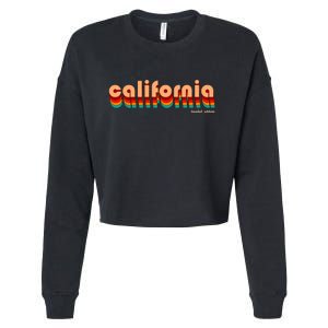 Retro California Limited Edition Logo Cropped Pullover Crew