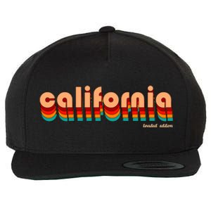 Retro California Limited Edition Logo Wool Snapback Cap