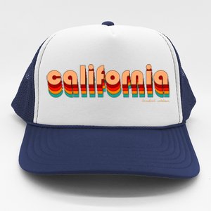 Retro California Limited Edition Logo Trucker Hat