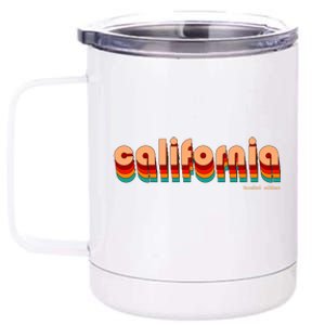 Retro California Limited Edition Logo 12 oz Stainless Steel Tumbler Cup