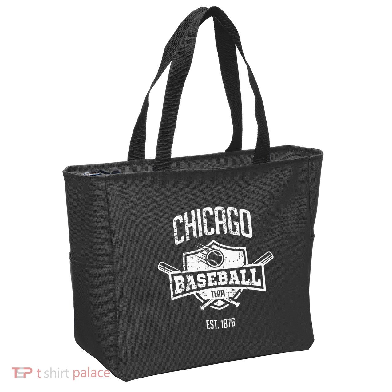 Retro Cub Look Fan Gift Party Tailgate Zip Tote Bag