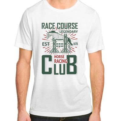 Race Course Legendary Horse Racing Club Adult ChromaSoft Performance T-Shirt