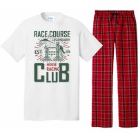 Race Course Legendary Horse Racing Club Pajama Set