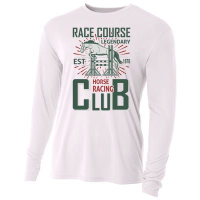 Race Course Legendary Horse Racing Club Cooling Performance Long Sleeve Crew