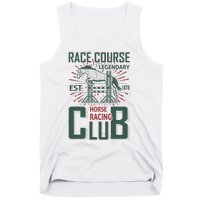 Race Course Legendary Horse Racing Club Tank Top