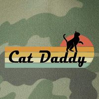 Retro Cat Lovers Cat Daddy Legacy Tie Dye Trucker Hat