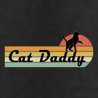 Retro Cat Lovers Cat Daddy 15oz Campfire Ceramic Mug