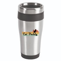 Retro Cat Lovers Cat Daddy 16oz Travel Tumbler