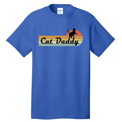 Retro Cat Lovers Cat Daddy Tall T-Shirt