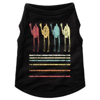 Retro Camel Lover Funny Camel Vintage Doggie Tank