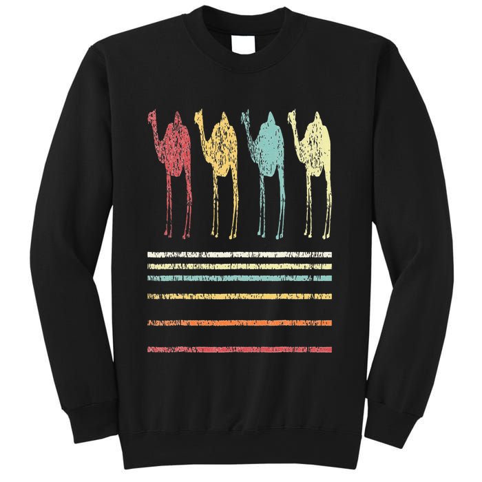 Retro Camel Lover Funny Camel Vintage Sweatshirt