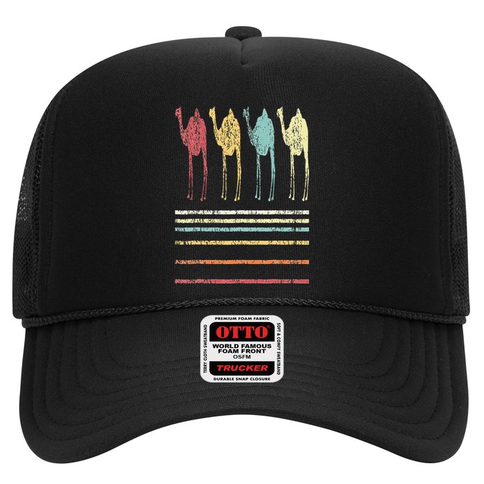 Retro Camel Lover Funny Camel Vintage Hat