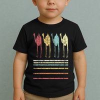 Retro Camel Lover Funny Camel Vintage Toddler T-Shirt