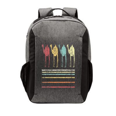 Retro Camel Lover Funny Camel Vintage Vector Backpack