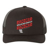 Race Car Lovers Car Racing Apparel Racecar Spelled Backwards Yupoong Adult 5-Panel Trucker Hat