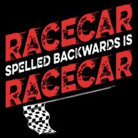 Race Car Lovers Car Racing Apparel Racecar Spelled Backwards 16 in Basic Backpack
