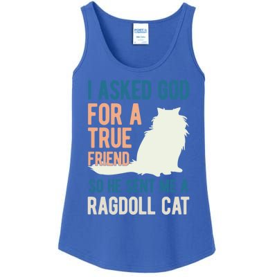 Ragdoll Cat Lover Kitty Kitten Mom Dad Gift Ladies Essential Tank