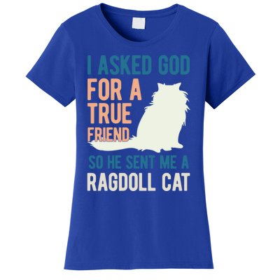 Ragdoll Cat Lover Kitty Kitten Mom Dad Gift Women's T-Shirt