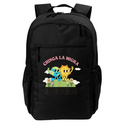 Retro Chinga La Migra Chinga Tu Maga Backpack