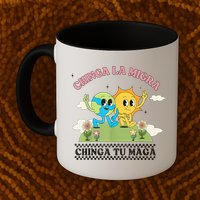 Retro Chinga La Migra Chinga Tu Maga Mug