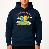 Retro Chinga La Migra Chinga Tu Maga Hoodie