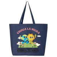 Retro Chinga La Migra Chinga Tu Maga 25L Jumbo Tote