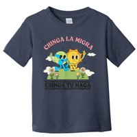 Retro Chinga La Migra Chinga Tu Maga Toddler T-Shirt