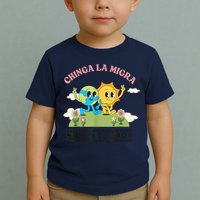 Retro Chinga La Migra Chinga Tu Maga Toddler T-Shirt