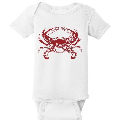 Red Crab, Love Red Crab Baby Bodysuit