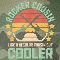 Rocker Cousin Like A Regular Cousin But Cooler Legacy Tie Dye Trucker Hat