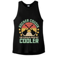 Rocker Cousin Like A Regular Cousin But Cooler Ladies PosiCharge Tri-Blend Wicking Tank