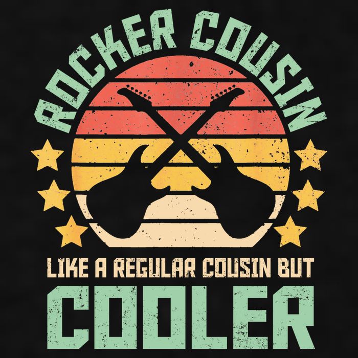 Rocker Cousin Like A Regular Cousin But Cooler Ladies PosiCharge Tri-Blend Wicking Tank