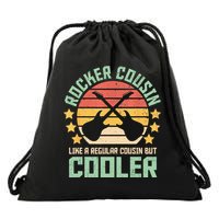 Rocker Cousin Like A Regular Cousin But Cooler Drawstring Bag