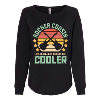 Rocker Cousin Like A Regular Cousin But Cooler Womens California Wash Sweatshirt