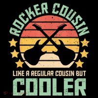 Rocker Cousin Like A Regular Cousin But Cooler Pom Pom 12in Knit Beanie