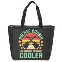 Rocker Cousin Like A Regular Cousin But Cooler Zip Tote Bag