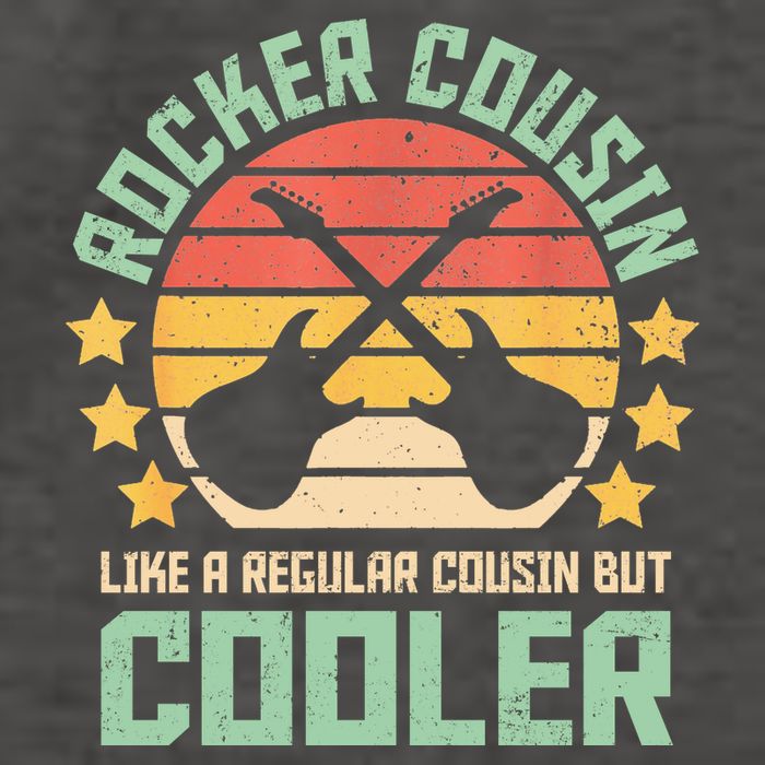 Rocker Cousin Like A Regular Cousin But Cooler Vector Backpack