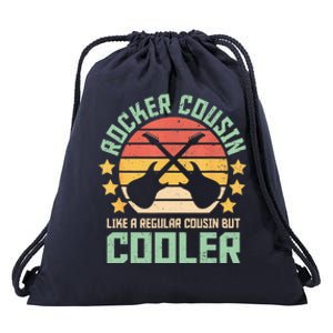 Rocker Cousin Like A Regular Cousin But Cooler Drawstring Bag