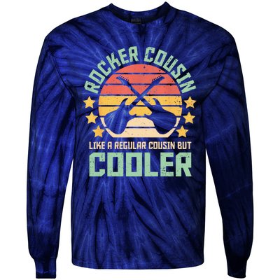 Rocker Cousin Like A Regular Cousin But Cooler Tie-Dye Long Sleeve Shirt