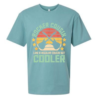Rocker Cousin Like A Regular Cousin But Cooler Sueded Cloud Jersey T-Shirt